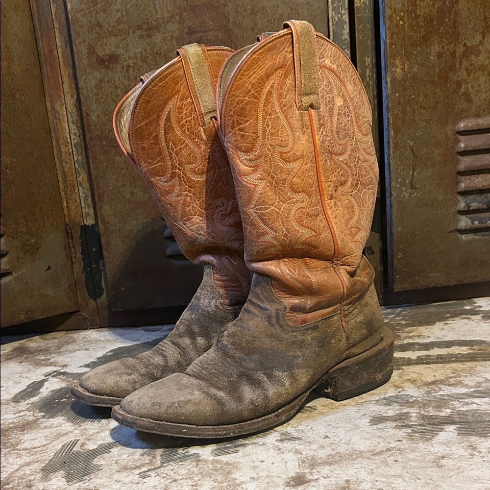 Vintage Western Leather Boots